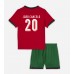 Maillot de foot le Portugal Joao Cancelo #20 Domicile vêtements enfant Europe 2024 Manches Courtes (+ pantalon court)